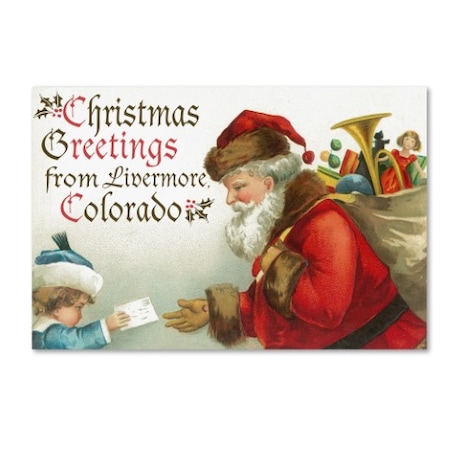 Lantern Press 'Santa Claus' Canvas Art,22x32